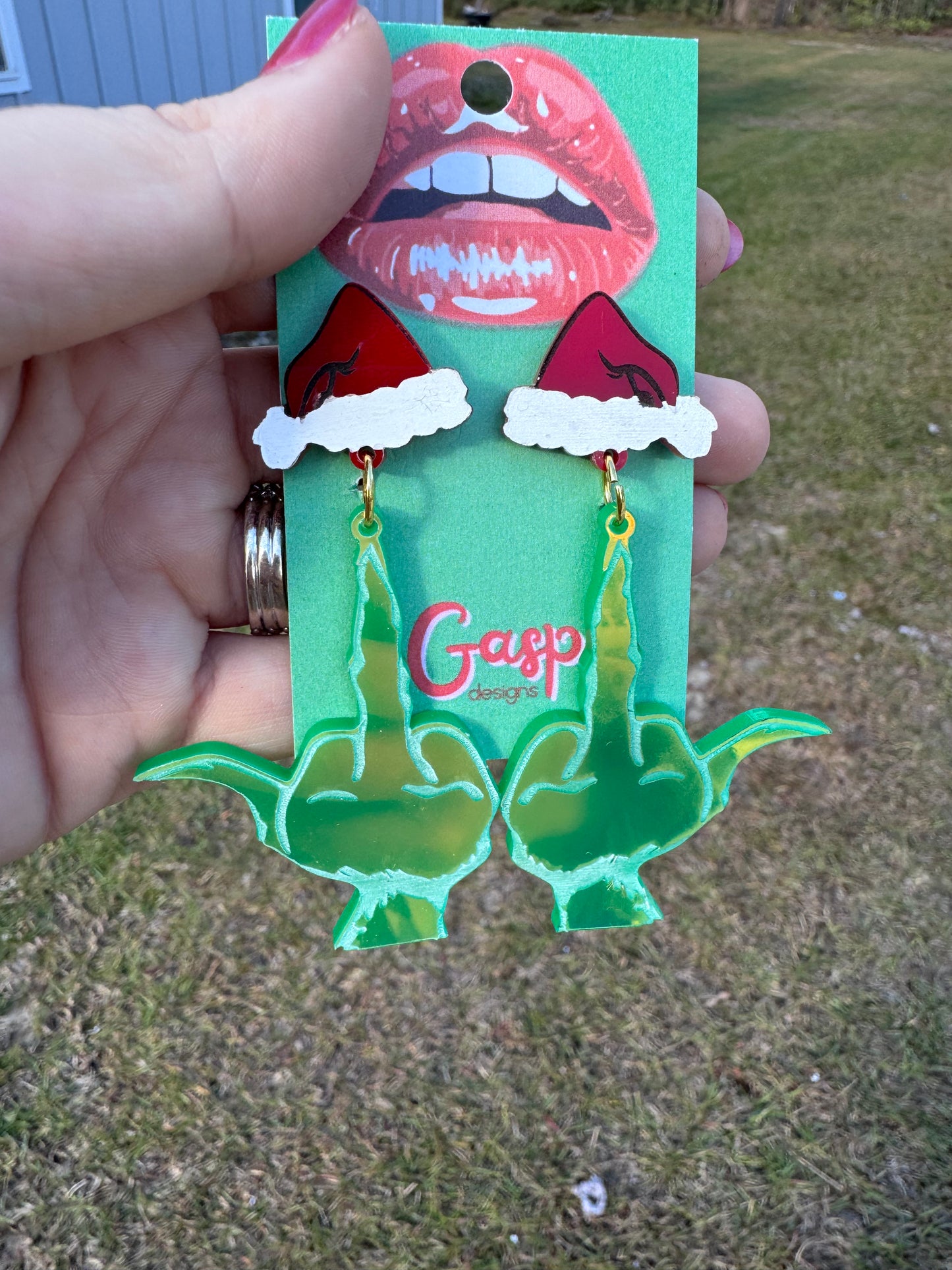 Grinch Finger