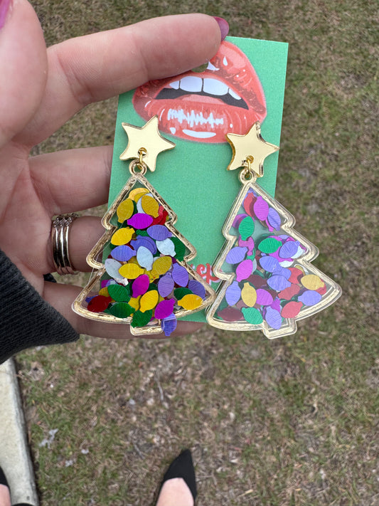 Glitter Lights Trees