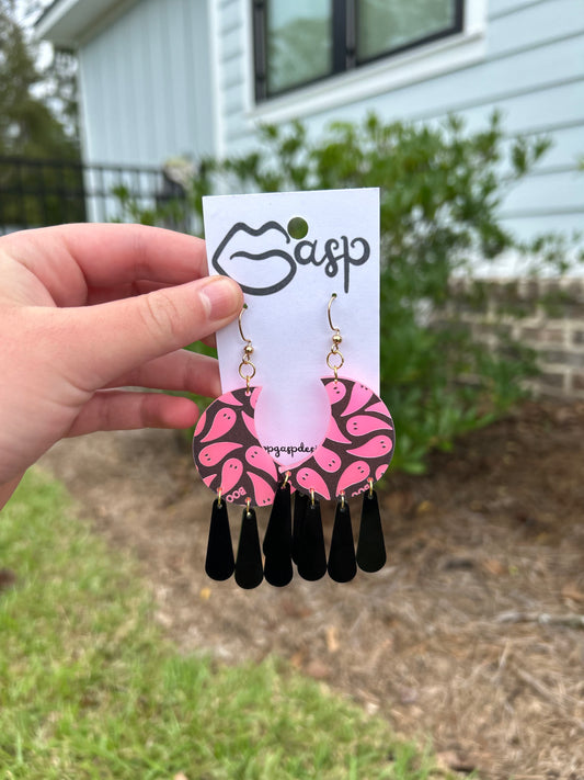 GLOW Ghost Moon Dangle