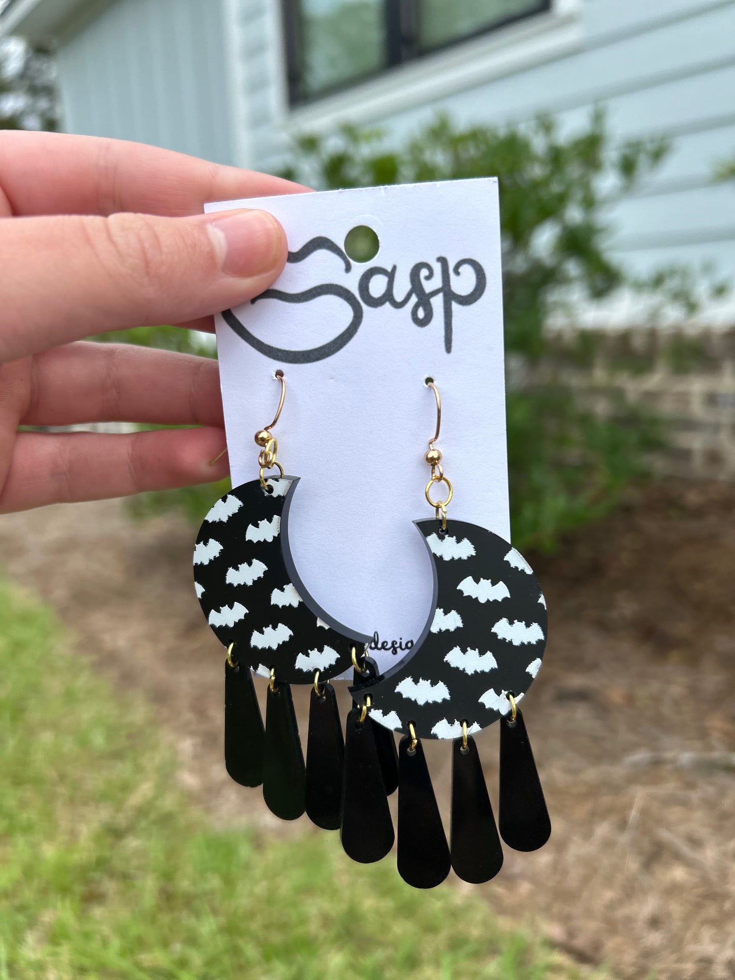 Bat Moon Dangle
