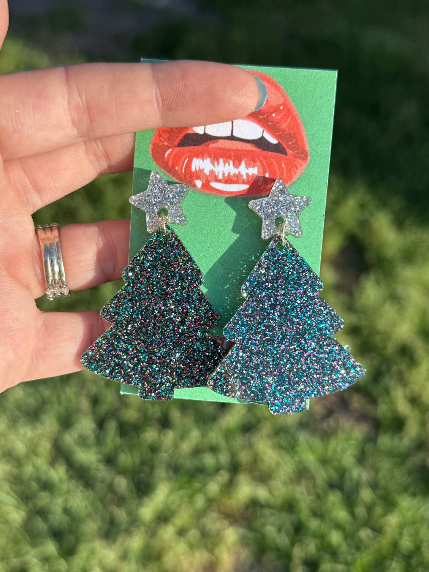 Glitter Trees