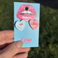 Conversation Heart Studs
