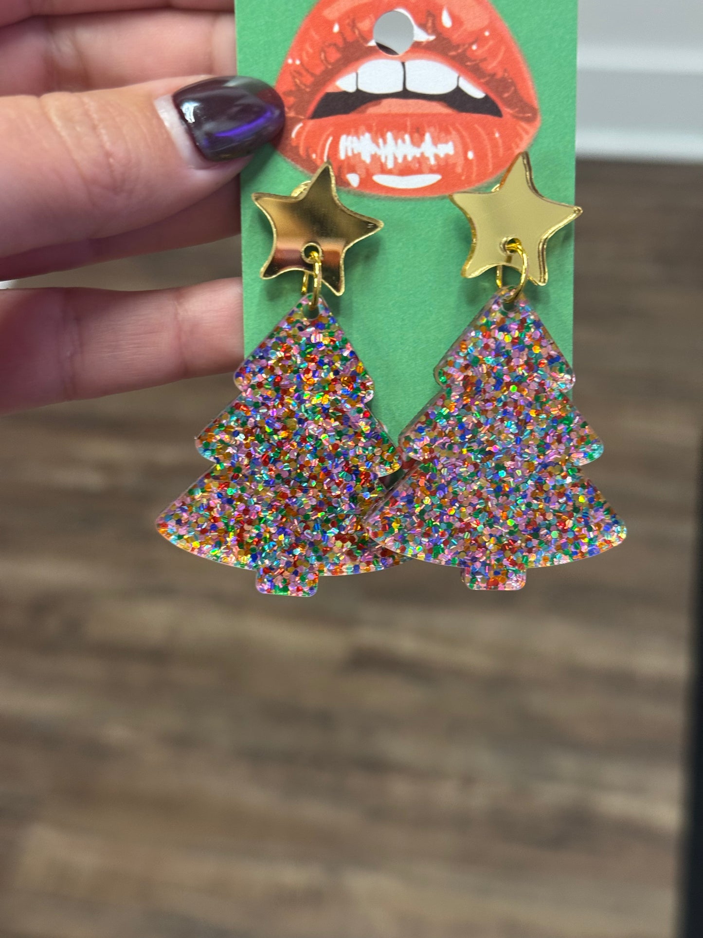 Glitter Trees